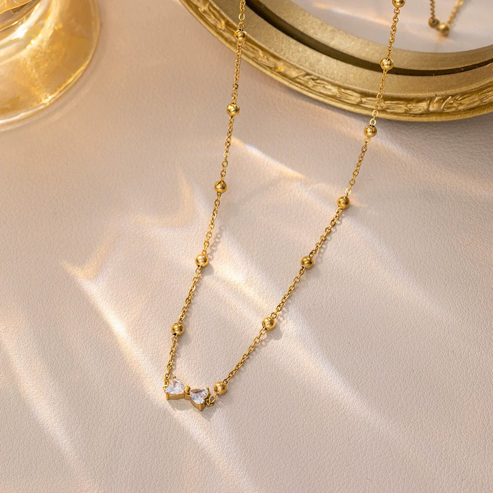 LuxeShine - Joyería Moderna en Acero 316L con Circón