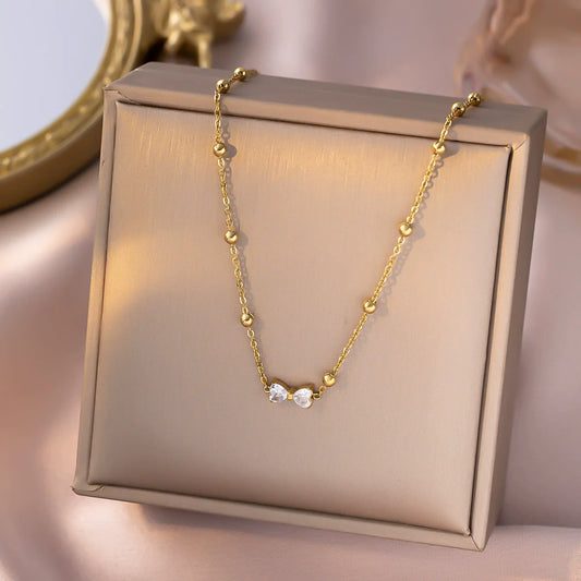 LuxeShine - Joyería Moderna en Acero 316L con Circón