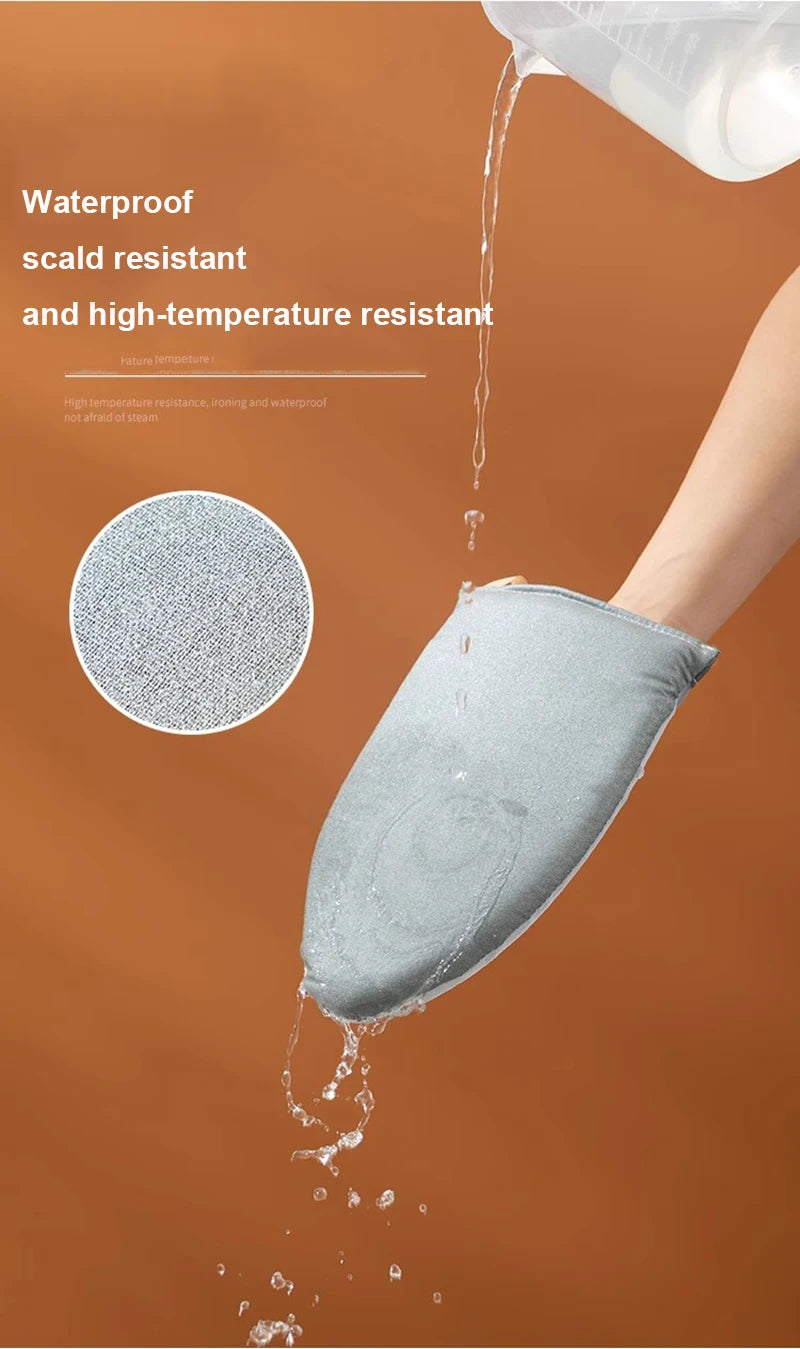 IronGlobe™ - Guante Térmico Protector para Planchado