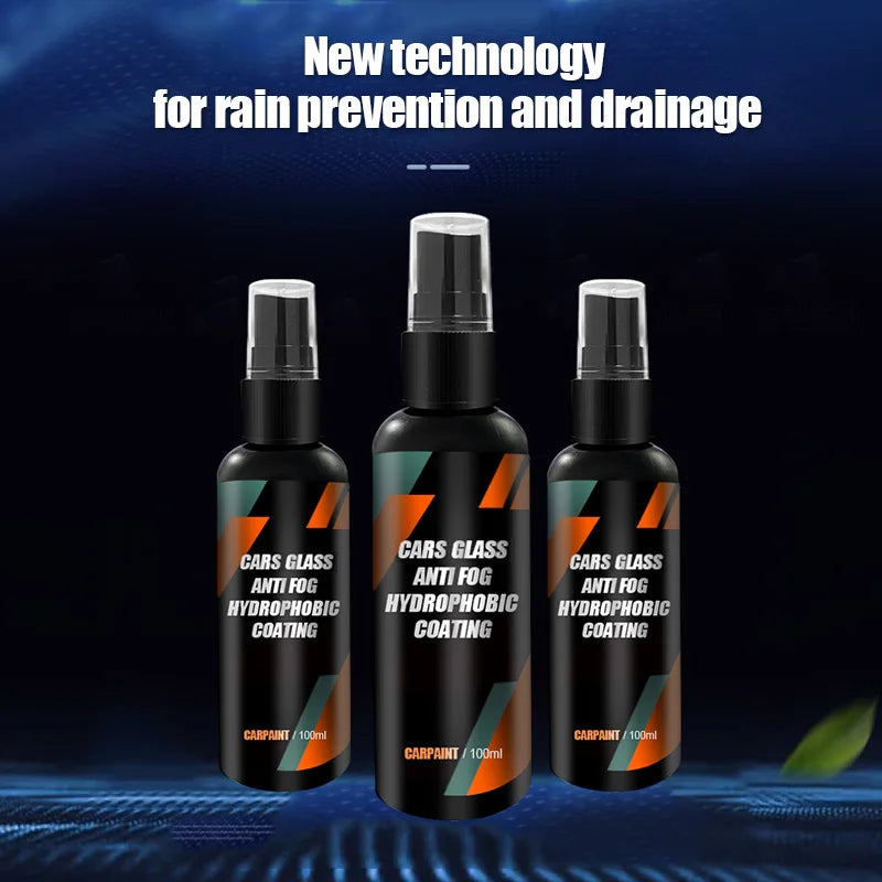 RainOff™ – Spray Antilluvia para Parabrisas y Espejos de Vehículos