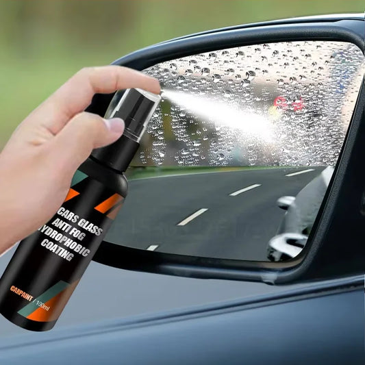 RainOff™ – Spray Antilluvia para Parabrisas y Espejos de Vehículos